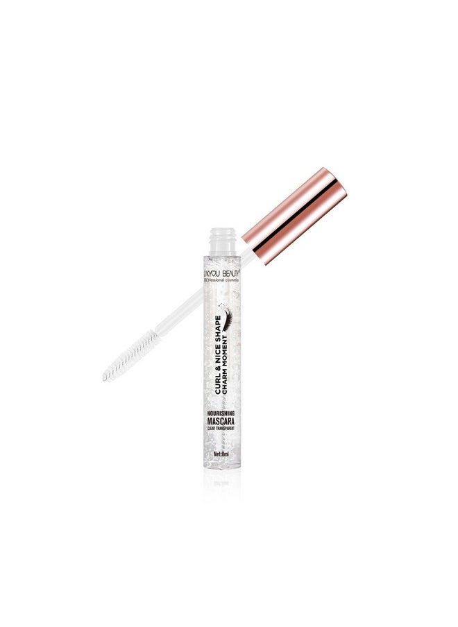 LAKYOU BEAUTY Curl & Nice Shape Charm Moment Transparent Mascara | Smudge Proof | Waterproof | Volumizing, Lengthening, Clear & Long Lasting | Curls Lashes | Set Brows | Highly Pigmented | For All Skin Types | 8Ml  - Image 3