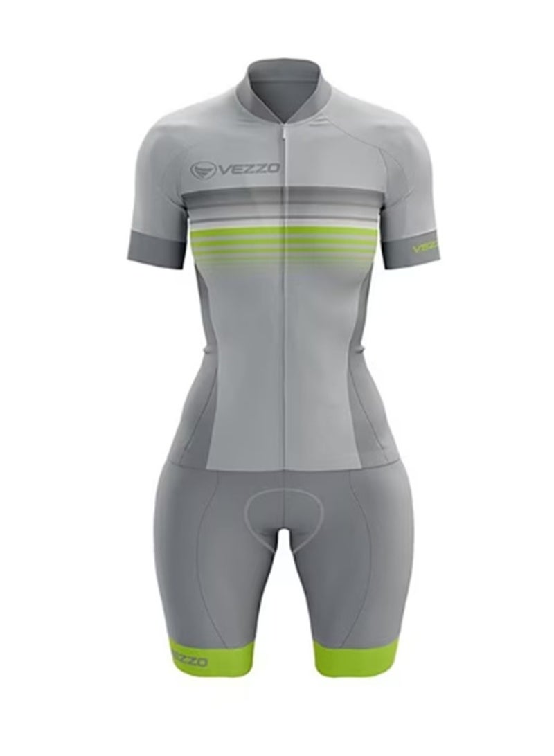 KUYING GR New Summer Outdoor Sunscreen Moisture Absorption Quick Drying Bicycle Women's Cycling Clothing Set  - Image 1