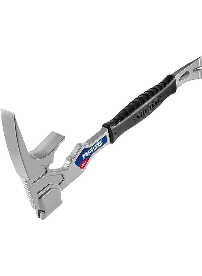 IAF 15 Inch Multi-Function Demolition Tool, Hammer, Nail Puller, Multi-Use, Heavy Duty Construction, DIY Hand Tools - Blue 050042 - Image 1