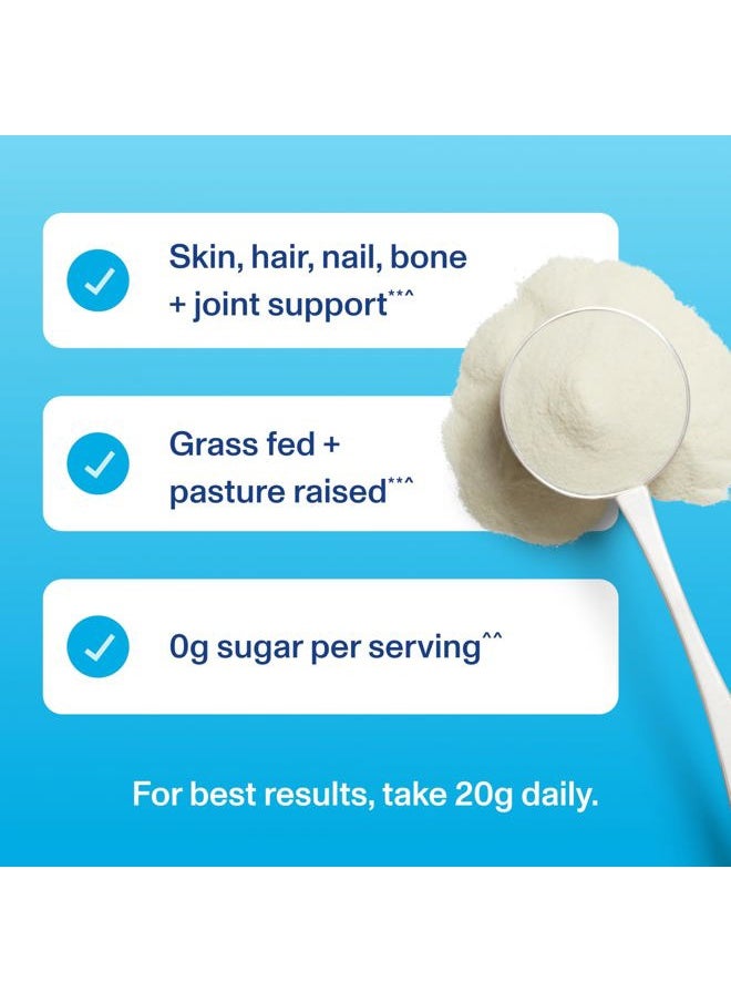 Vital Proteins Collagen Peptides Powder - Grass Fed Collagen Peptides for Hair, Nail, Skin, Bone & Joint Health, Unflavored, 9.33oz  - Image 5