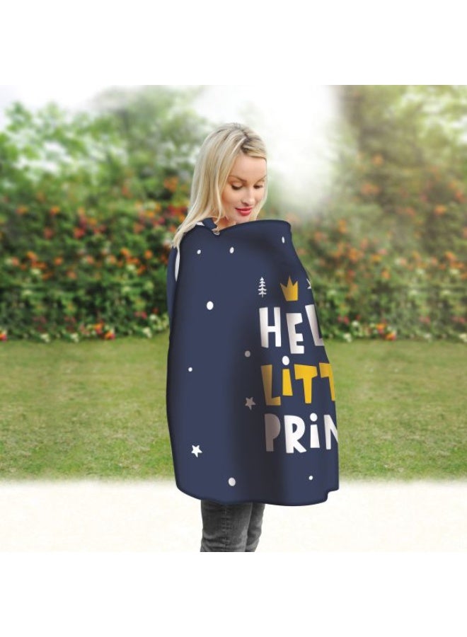 Mamas Gift "No more hiding in dirty bathrooms and tight cars to feed your baby away from the public eye! Breastfeed with comfort and confidence when you’re out and about with the Baby nursing cover.  Stay covered completely with 360° opaque design, so you can nurse in the privacy you crave!  The design has no awkward straps or buckles, just a scotch strap that ties around mother's neck , making it easily adjustable.  The structured , reinforced neckline holds the fabric away from mom and baby , permitting essential eye contact.  Generously sized to give nursing mother full coverage while providing the baby a space to move.  Non-transparent fabrics featuring cool , classic patterns with a second plain cotton layer stitched to the back."