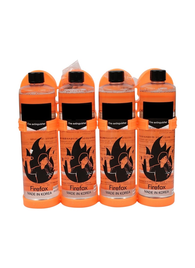 Fire fox Fire Extinguisher for Throwing ( two bottles )-Environmentally friendly-Not harmful to health  - Image 1
