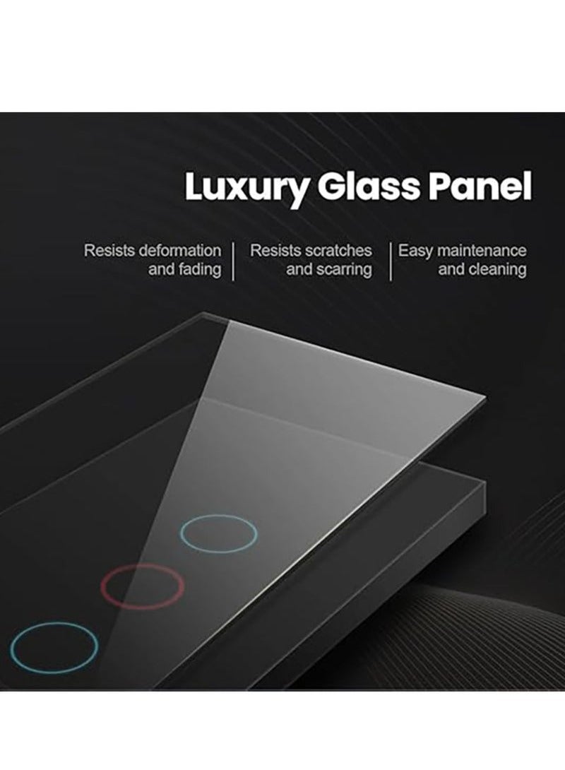 Tuya Smart WIFI Shutter Touch Switch Works with Amazon Alexa and Google Home