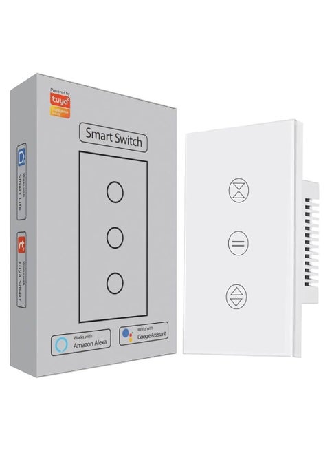 Tuya Smart WIFI Shutter Touch Switch Works with Amazon Alexa and Google Home