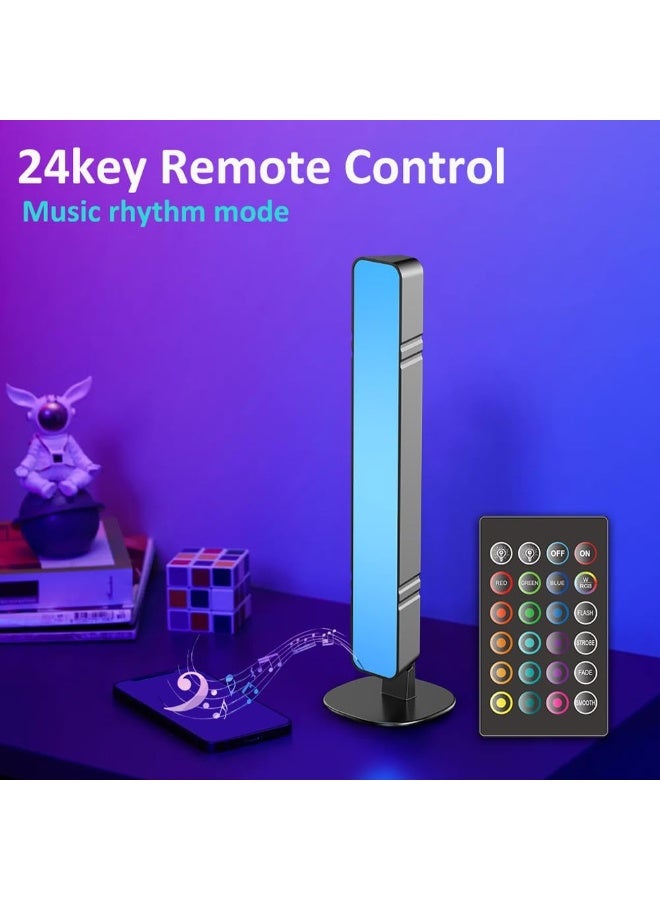 Smart RGB Light Bar with Music Sync & Remote Control, USB Powered LED Ambient Lamp for Gaming Room, TV Backlight, Bedroom & Home Decoration (1PC) - Image 2