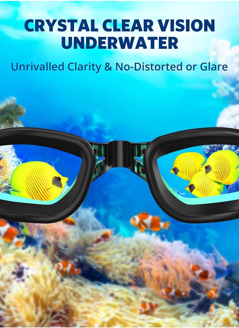 MOSH Aegend Swim Goggles, Swimming Goggles No Leaking Adult Men Women Youth  - Image 5