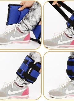 Festive Gallery Adjustable Ankle Weights for Women and Men, Ankle Wrist Weight Durable Practical Hands or Feet Wear Resistant, Walking Jogging Gymnastics Aerobics Enthusiasts Muscle Training (2 kg x 2Nos)  - Image 3