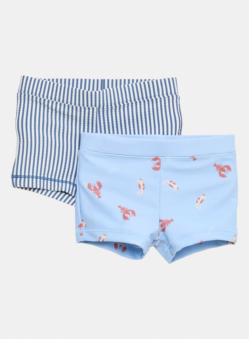 Kiabi Pack of 2 Swim Boxers - Image 1