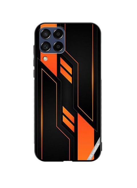 Protective Case Cover For Samsung Galaxy A12 Layer Design Multicolour