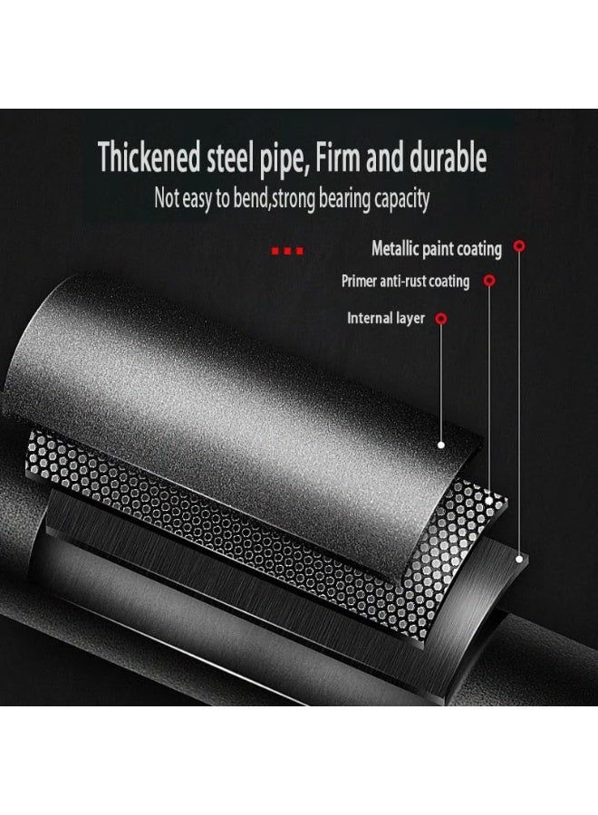 SportQ Adjustable Door Pull Up From 60 To 100 Cm – Easy To Install And Disassemble Without Any Tools Double Safety System Against Disassembly During Exercise – Strong Materials Withstand High Weights - Image 3