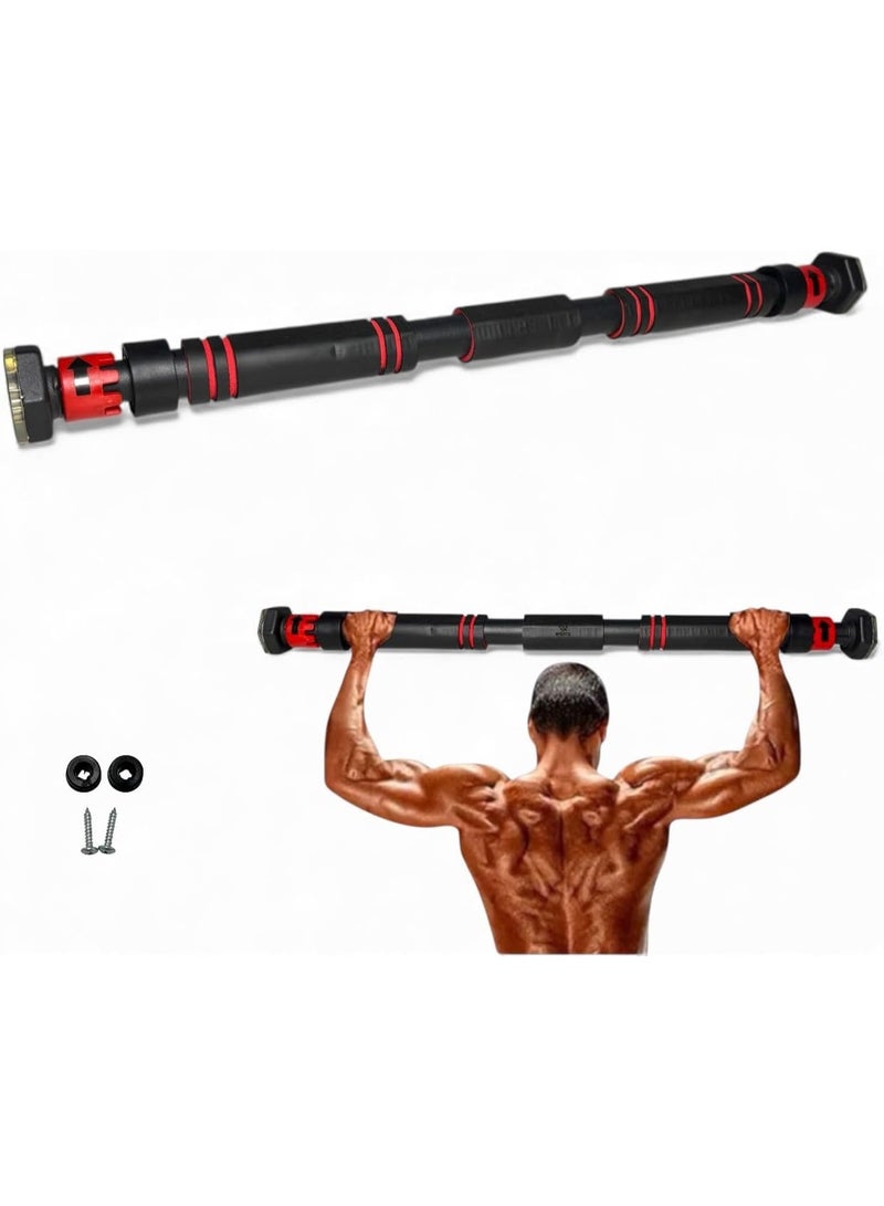 SportQ Adjustable Door Pull Up From 60 To 100 Cm – Easy To Install And Disassemble Without Any Tools Double Safety System Against Disassembly During Exercise – Strong Materials Withstand High Weights - Image 1