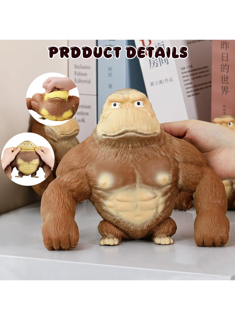 عام "ألعاب غوريلا لتخفيف التوتر - شخصيات كرتونية مرنة، هدايا عيد ميلاد للكبار والصغار، هدايا حفلات للأصدقاء والعائلة" - Image 4