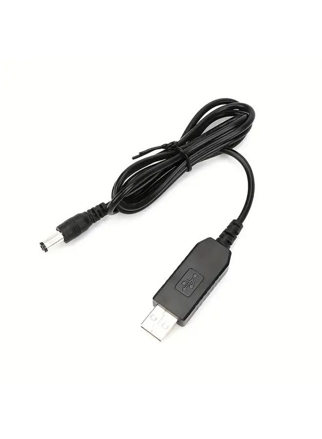High Voltage USB To DC 12V Boost Converter Cable 5 5x2 1mm Power Adapter - Image 1
