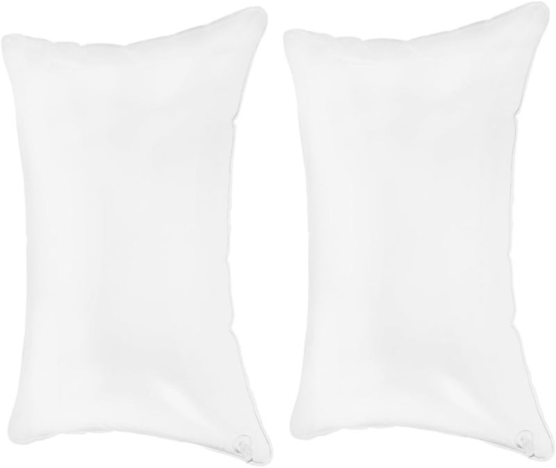 2pcs PVC Inflatable Pillow Set Lightweight Camping Cushion Foldable Design for Travel and Outdoor Use - Image 1