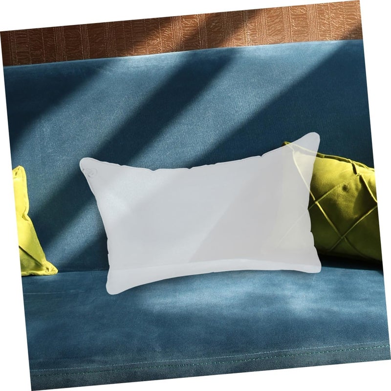 2pcs PVC Inflatable Pillow Set Lightweight Camping Cushion Foldable Design for Travel and Outdoor Use - Image 3