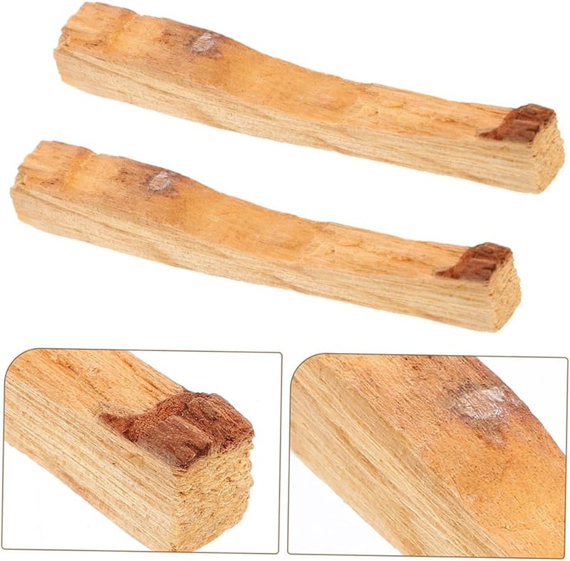 Natural Sandalwood Incense Sticks 2pcs for Meditation Yoga Space Purifying Relief Fragrance - Image 4