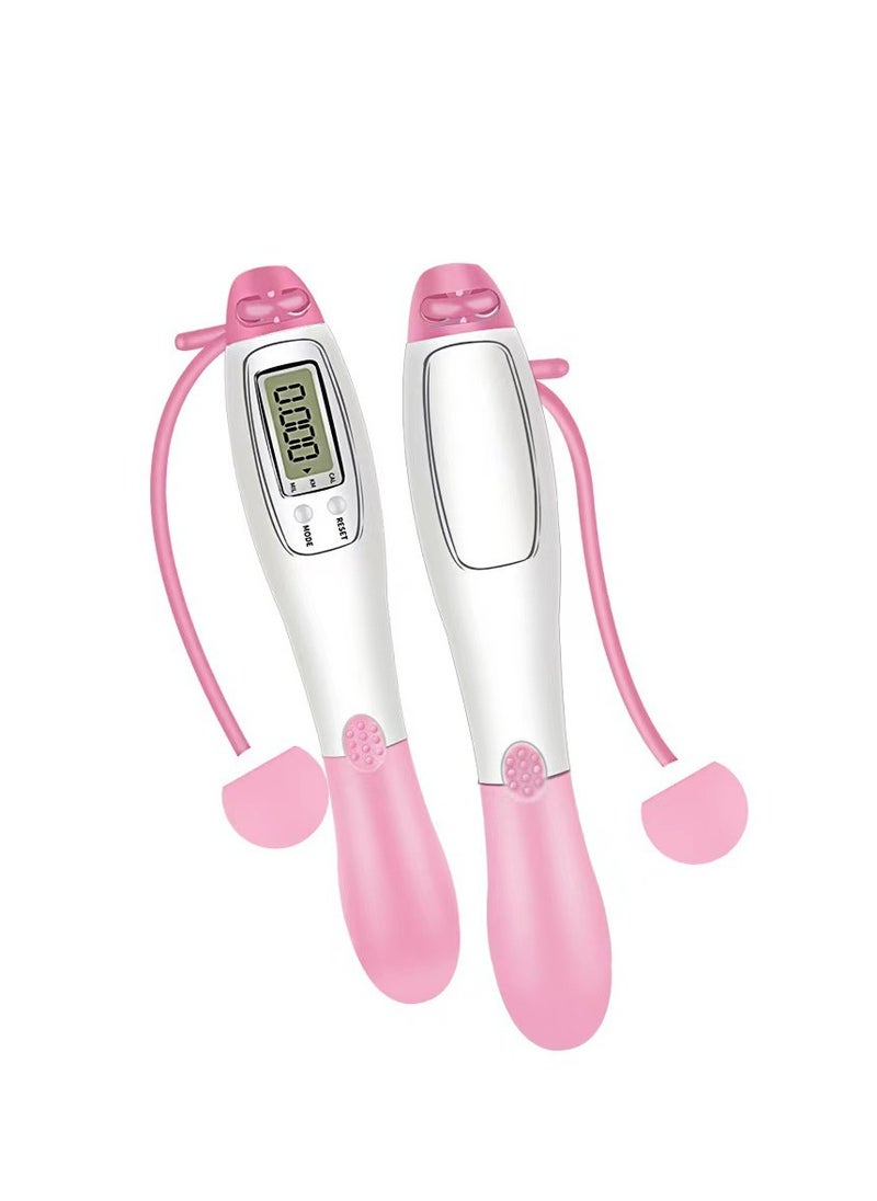 GULFLINK LED Digital Display Wireless Smart Skip Jump Rope Pink  - Image 1