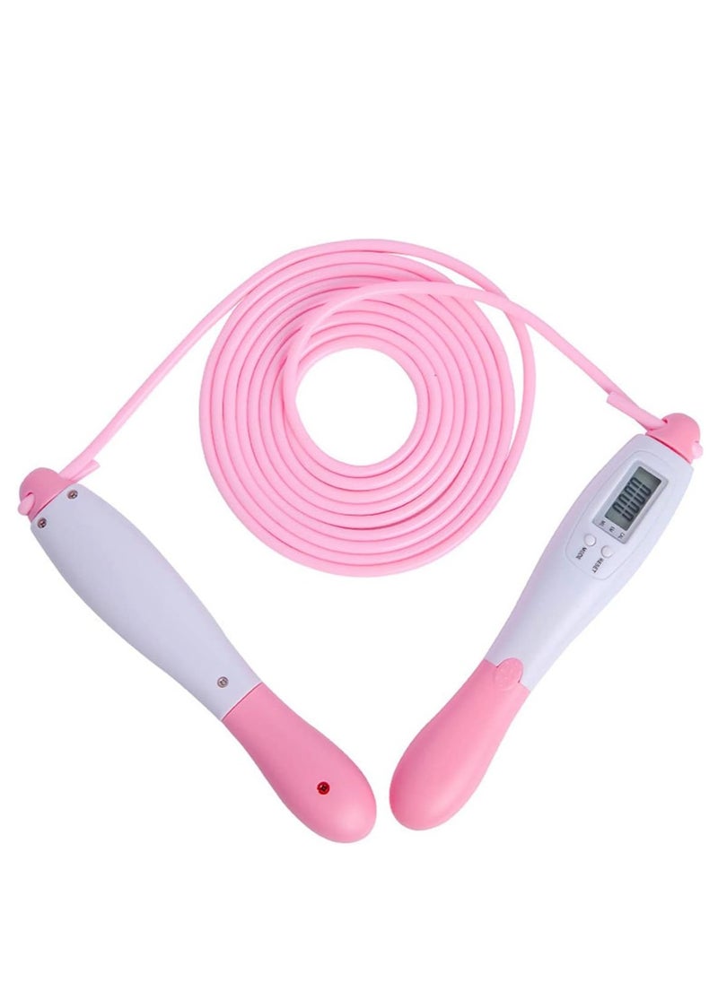 GULFLINK LED Digital Display Wireless Smart Skip Jump Rope Pink  - Image 2