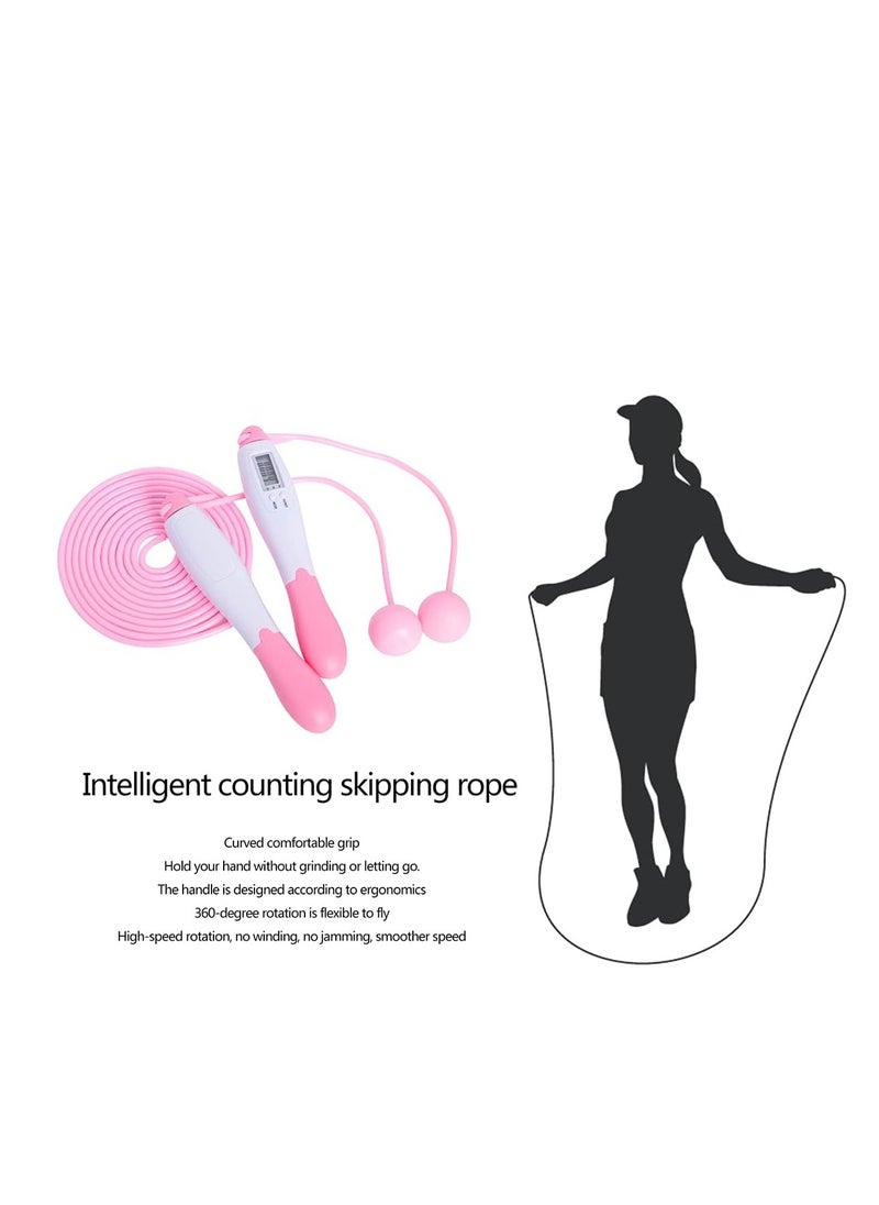 GULFLINK LED Digital Display Wireless Smart Skip Jump Rope Pink  - Image 4