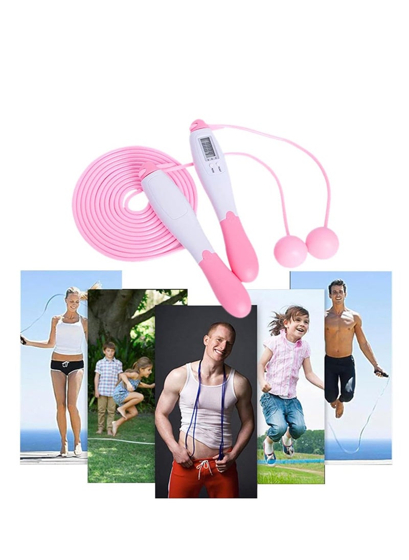 GULFLINK LED Digital Display Wireless Smart Skip Jump Rope Pink  - Image 5