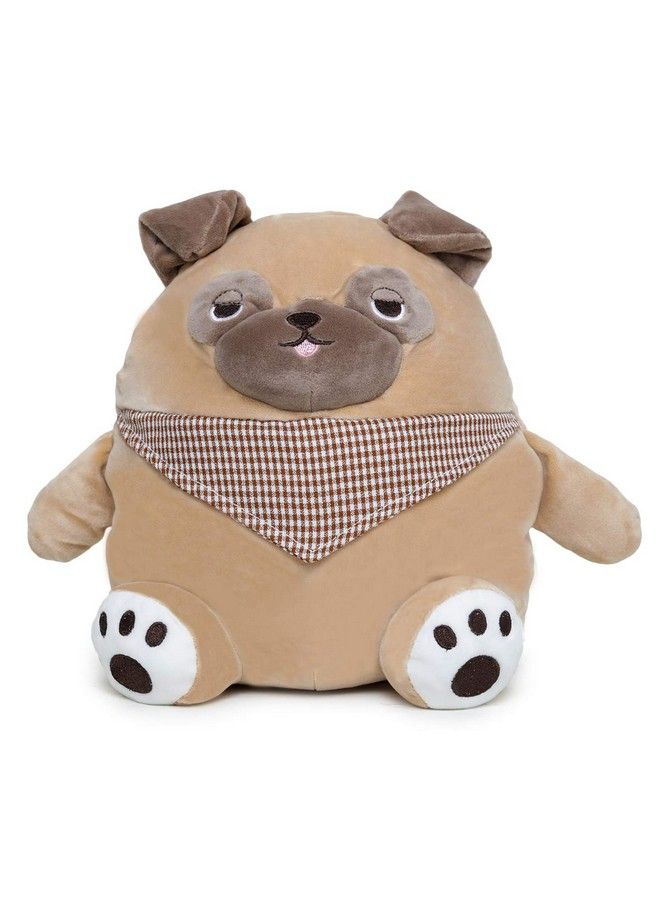 Webby Soft Animal Plush Dog Toy Beige 30Cm - Image 1