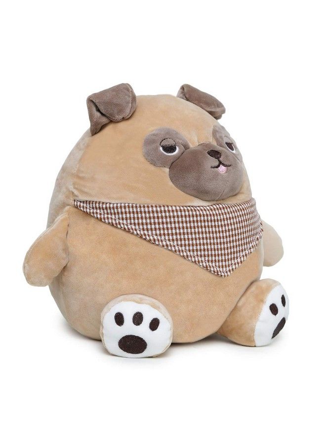 Webby Soft Animal Plush Dog Toy Beige 30Cm - Image 3