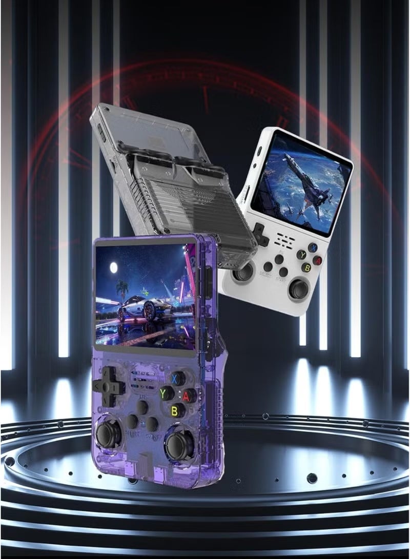 ELTRAZONE R36S Handheld Retro Game Console, 3.5 Inch IPS Screen, Open Source Linux System, 64GB TF Card, Dual 3D Joysticks - Image 4