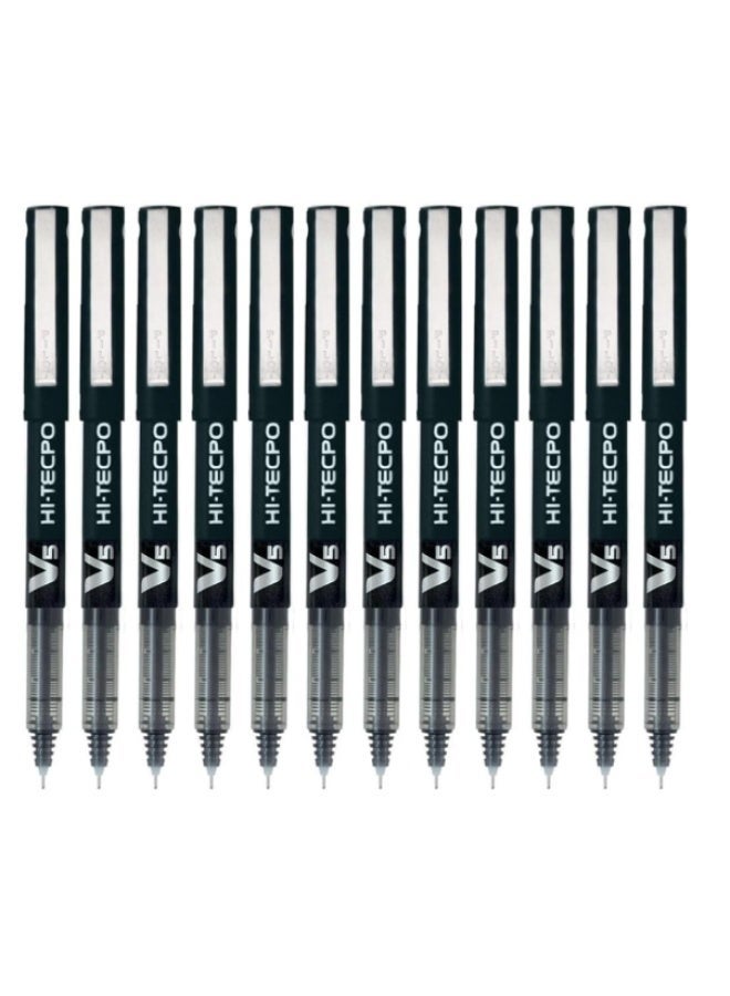 بايلوت قلم بايلوت هاي تك بوينت 0.5 اسود, 12 قلم - Image 1