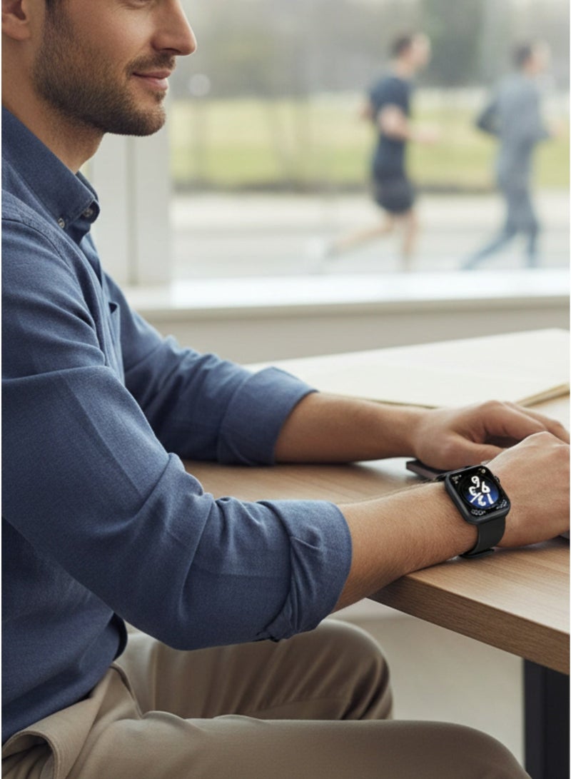 Aolon Foom Lite Smartwatch with Bluetooth Calling – 1.83” Touchscreen Display, IP68 Waterproof, Long Battery Life - Image 3