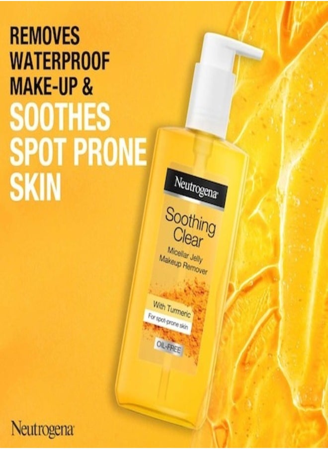 Neutrogena NEUTROGENA Clear & Soothe Micellar Jelly Make-Up Remover 200ml - Refresh & Calm Your Skin  - Image 4