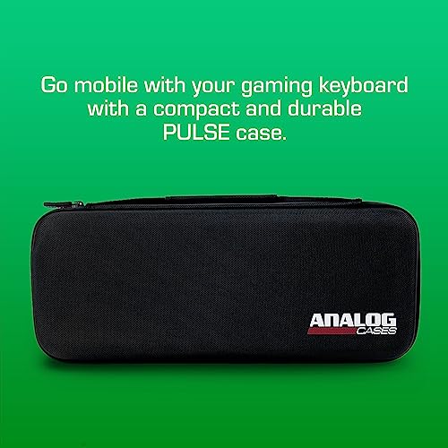 ANALOG CASES Case for SteelSeries Apex Pro TKL, fits HyperX Alloy Origins Core - Custom-Fitted Compact PULSE Hard Case for Travel - Image 2