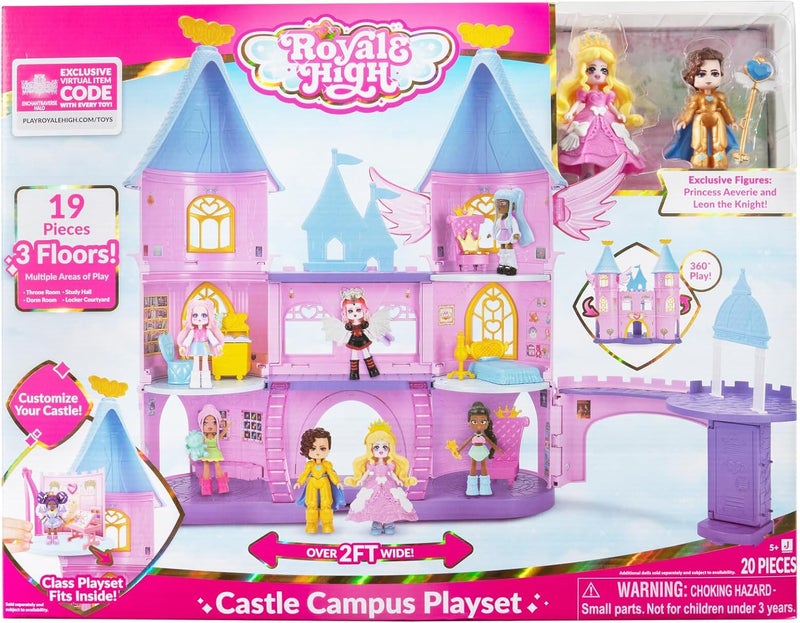 Royale High Castle Campus Playset with Exclusive Dolls - Image 3