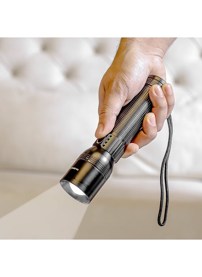 Olsenmark - Olsenmark Flashlight with Power Bank, OMFL2814 - Image 1