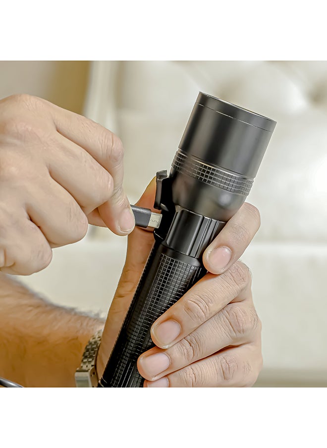 Olsenmark - Olsenmark Flashlight with Power Bank, OMFL2814 - Image 1