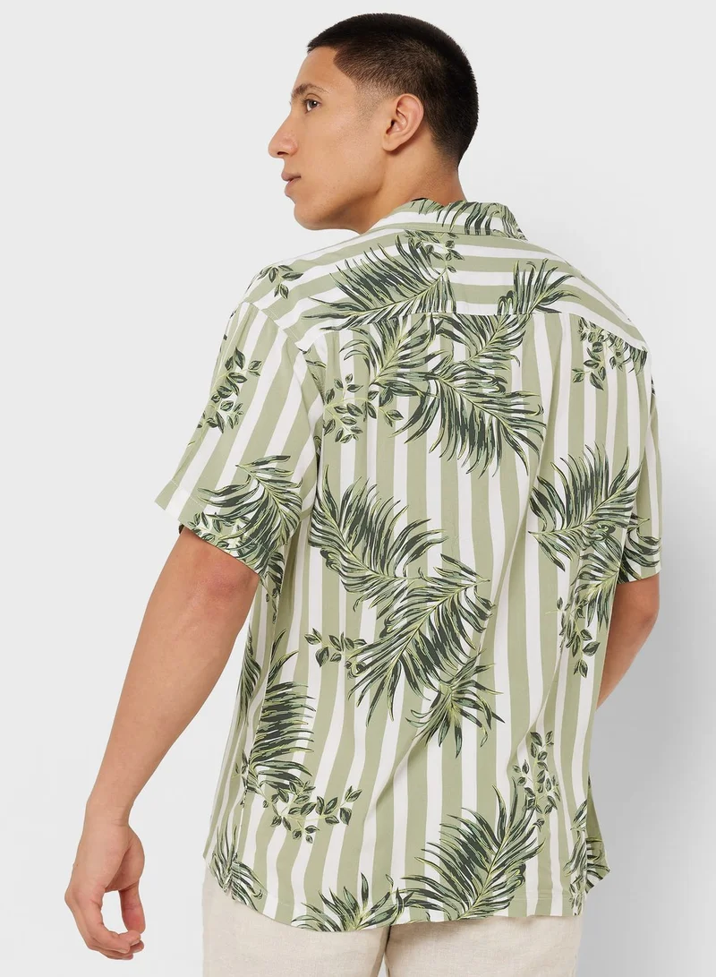 JACK & JONES All Over Printed Regular Fit Shirt