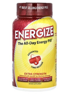 Energize The All-Day Energy Pill Extra Strength 60 Tablets