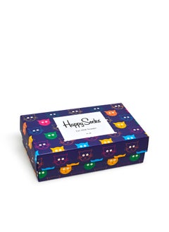 Happy Socks Happy Socks 3-Pack Mixed Cat Socks Gift Set  - Image 2