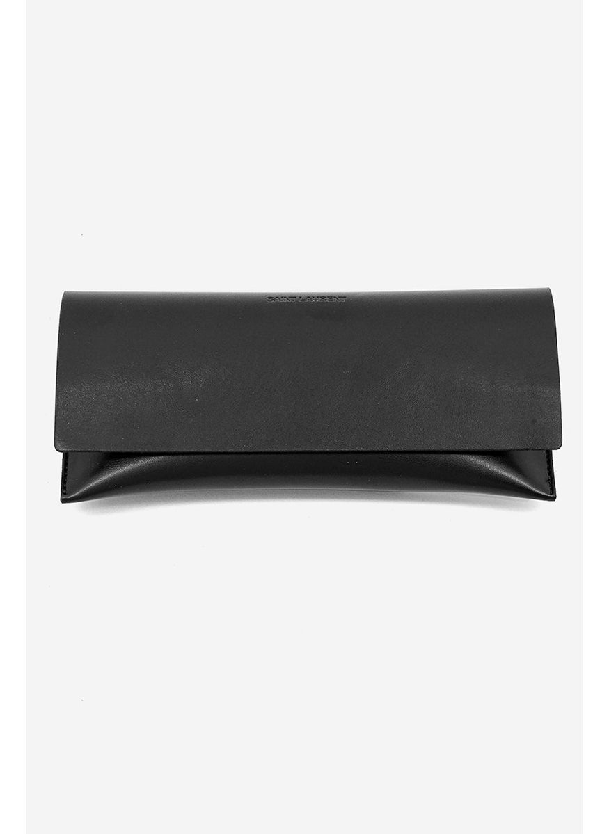 Saint Laurent نظارات شمسية مربعة للرجال SL51-027، سوداء  - Image 4