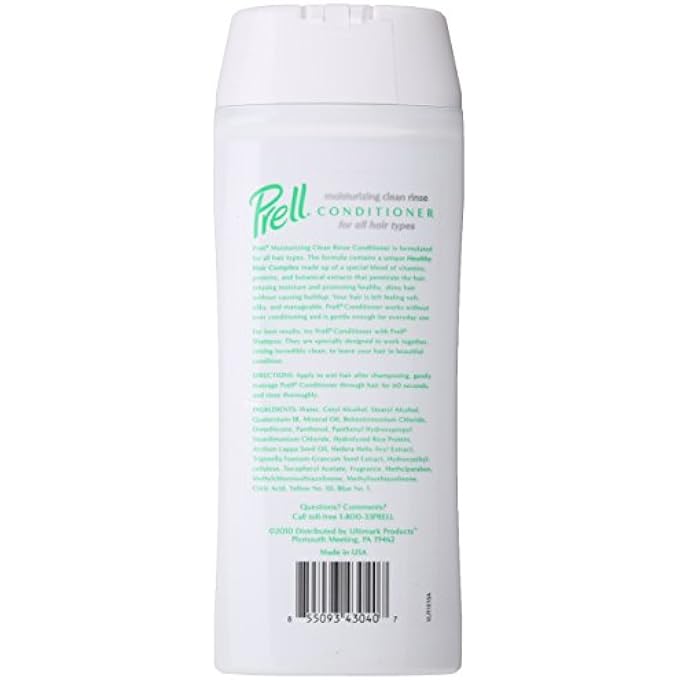 Prell MOISTURIZING CLEAN RINSE CONDITIONER 13.5 FL 0Z - 3 PACK - Image 2