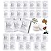 TinyGuardian Car Air Freshener Refills 30 Pcs Individual Package Car Air Vent Clip Replacement Pads Solid Fragrance Scent Air Freshener Refill Tablets RoseTangerineFragrans - Image 2