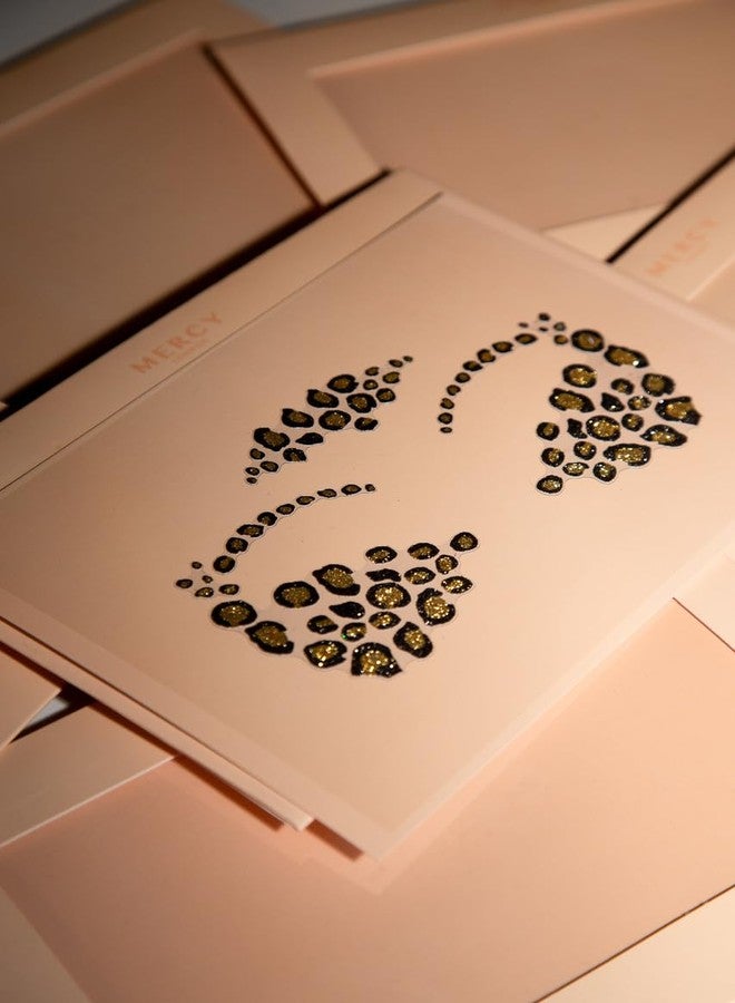 MERCY LONDON جواهر وجه بتصميم نمط الفهد من ميرسي لندن - إكسسوارات زي قطة الفهد - جواهر وجه ملصقة لجميع احتياجات الهالوين - Image 3