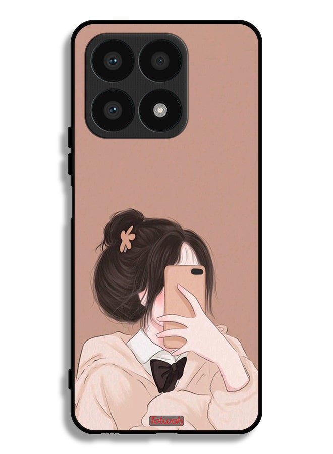 Tolwak Honor X8a Protective Case Cover Making Selfie - Image 1
