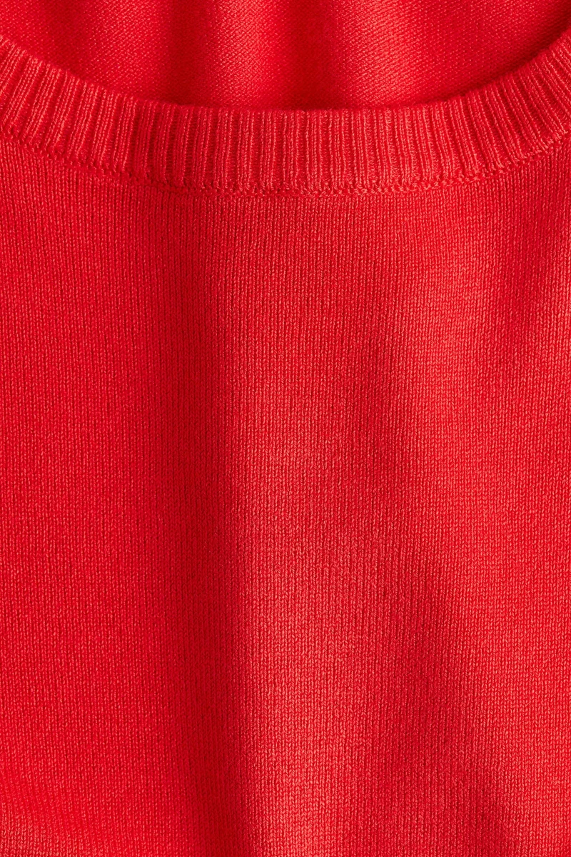 H&M Fine-knit T-shirt