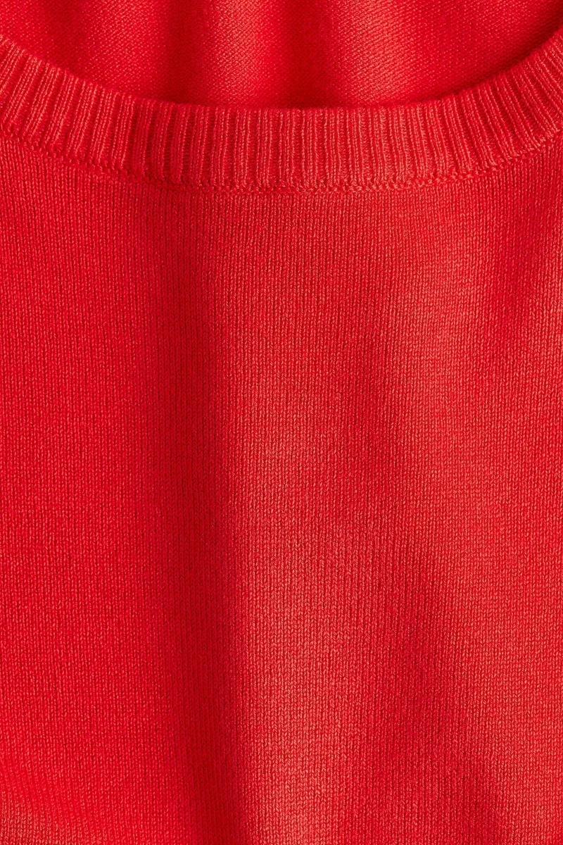 H&M Fine-knit T-shirt