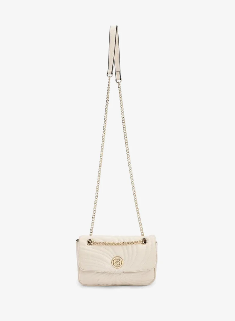 بابريكا Quilted Crossbody Bag With Chain Strap