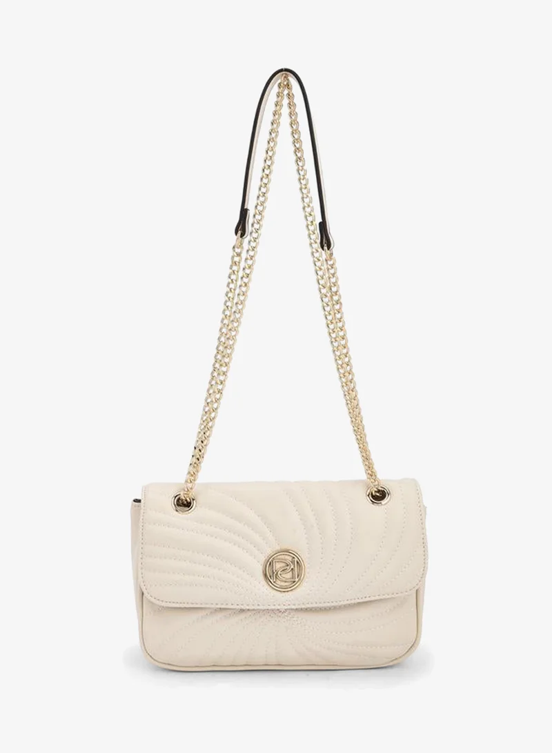 بابريكا Quilted Crossbody Bag With Chain Strap