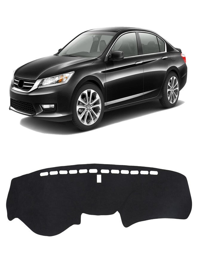 Bercicci Dash Cover for Honda Accord 2012 2011 2009 2008 Accessories Flannel Dashboard Cover Dash Mat Center Console Cover Sunshield Protector Pad - Image 1