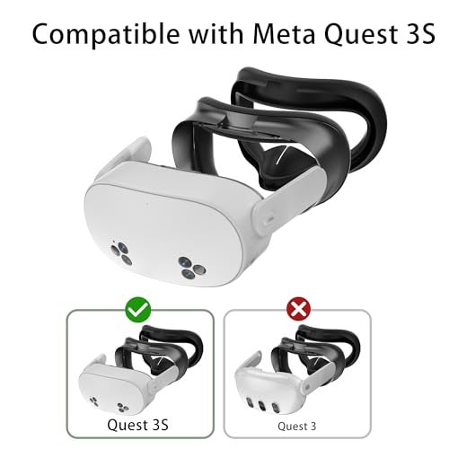 APEXINNO Silicone Face Pad Cover Compatible with Meta Quest 3S Accessories, Face Cushion Cover and Anti-Leakage Nose Pad Compatible with Oculus Quest 3S Original VR Headset, Soft, Durable, Washable - Image 4