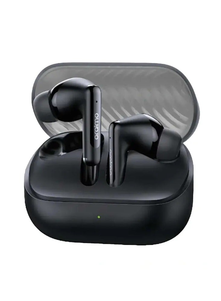 Oraimo SpaceBuds Neo OTW-323 | True Wireless Earbuds with 30H Playtime, Bluetooth 5.4, Game Mode, Spatial Audio, IPX4 Waterproof, Fast Pairing - Black - Image 1