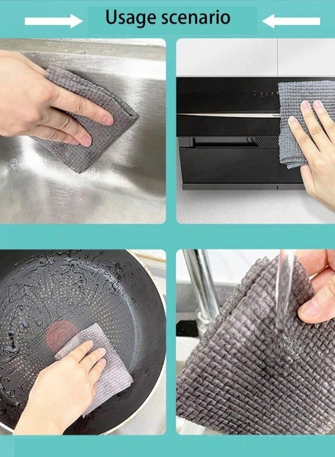 1 Roll/25pcs Durable Kitchen Cleaning Cloth, Highly Absorbent and Oil-Resistant - Image 2
